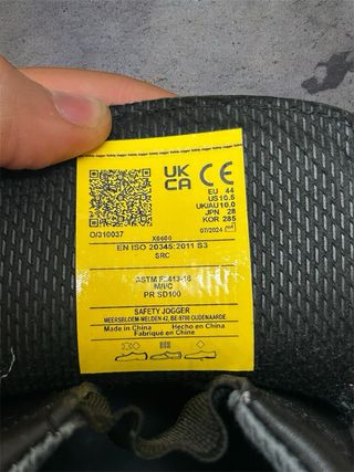 Scarpe antinfortunistiche Safety Jogger nere