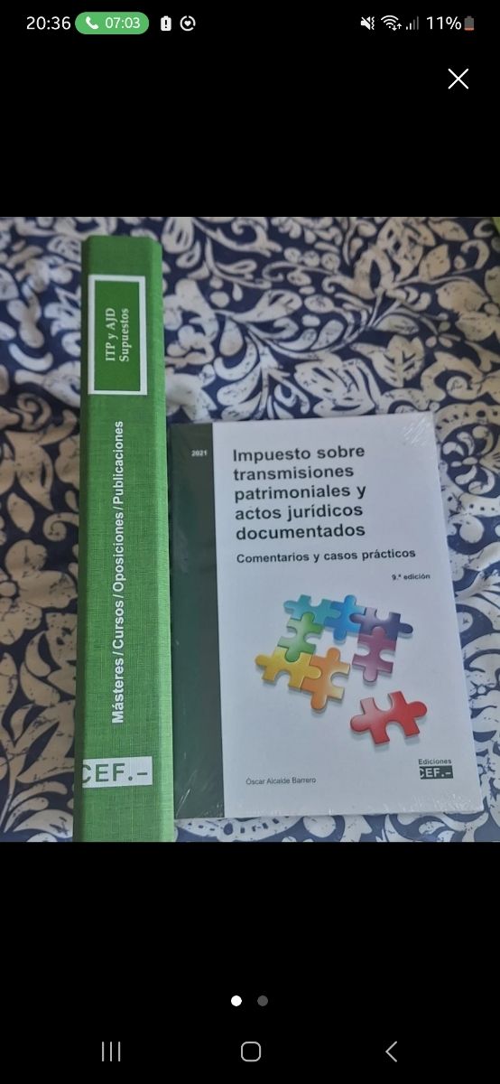 Lote libros CEF UDIMA