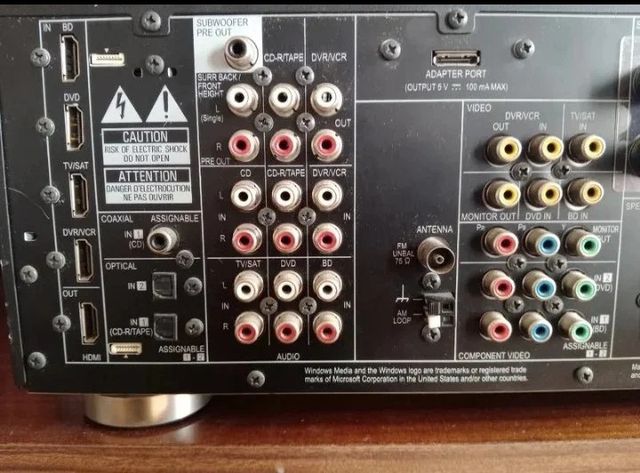 Amplificador Pioneer USX-820-K con mando distancia