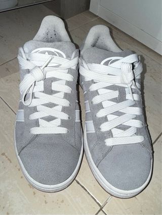 Zapatillas Adidas Campus Gris