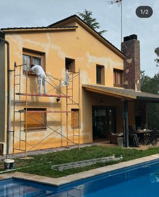 Pladur y pintura exterior