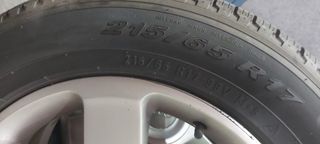 Llantas 17 pulgadas con neumáticos incluidos