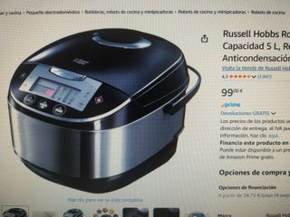 ROBOT COCINA programable Russell Hobbs NUEVO