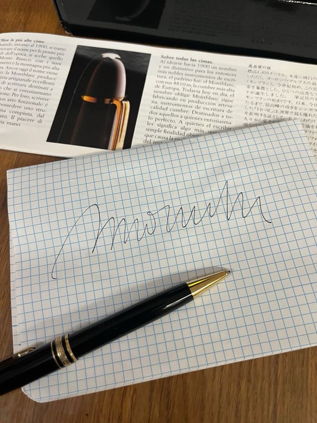 Bolígrafo Montblanc: nuevo