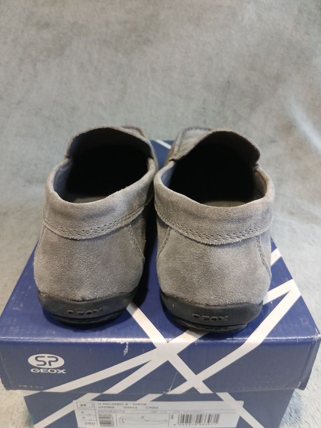 Mocasines Geox Gris  39