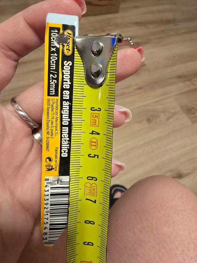 4 Escuadras Decorativas Blancas