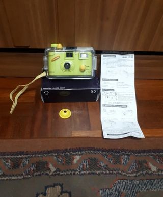 Cámara sumergible de carrete.