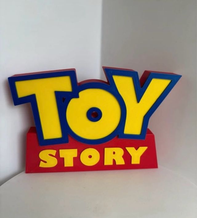 Toy Story 3D logo Disney Pixar