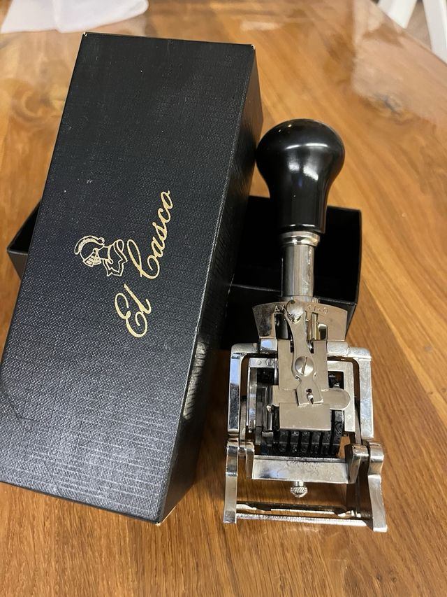 Numerador antiguo El Casco