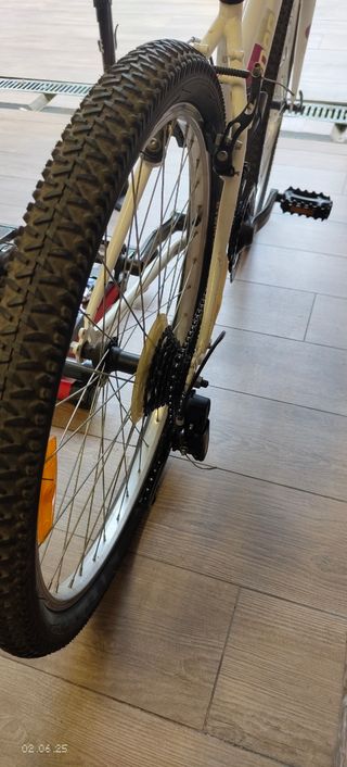 Bicicleta RockRiders + rodillo