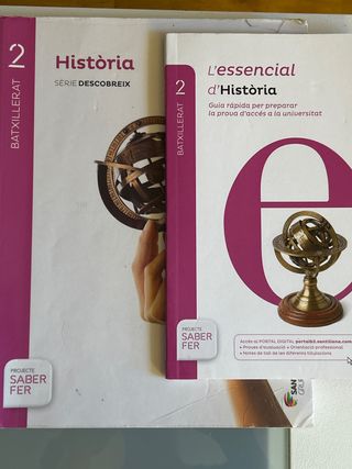Història, 2 Batxillerat