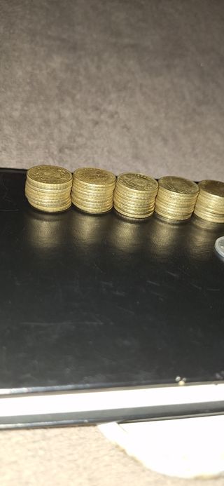 Monedas cobre 10 céntimos - Lote