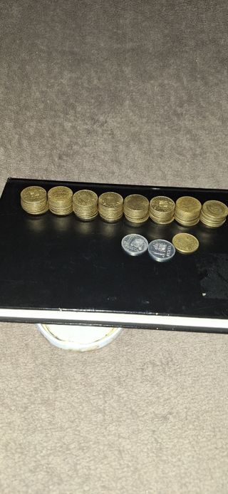 Monedas cobre 10 céntimos - Lote