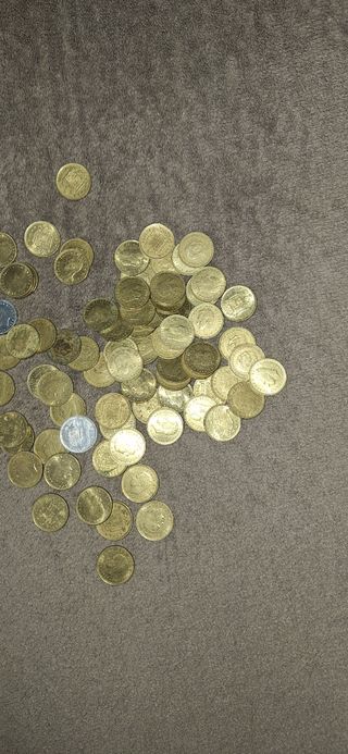 Monedas cobre 10 céntimos - Lote