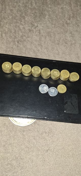 Monedas cobre 10 céntimos - Lote