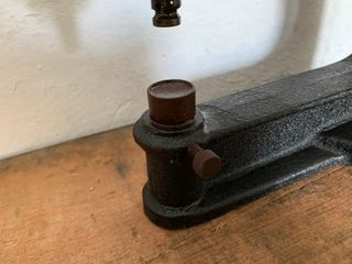 Remachadora Antigua Zapatero Fundición Vintage 60s