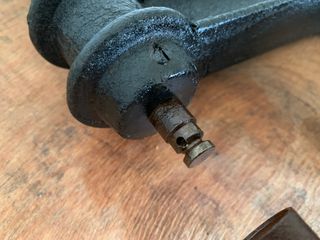 Remachadora Antigua Zapatero Fundición Vintage 60s