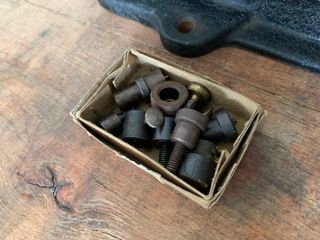 Remachadora Antigua Zapatero Fundición Vintage 60s