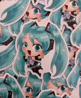 Pegatina Hatsune Miku
