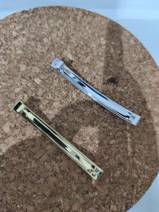 2 Pinzas Pelo CH | Dorado y Plateado