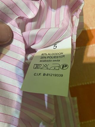 Camisa Roberto Bassi | Rosa y Blanca