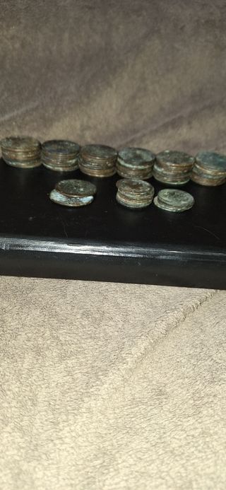 Monedas cobre 10 céntimos - Lote