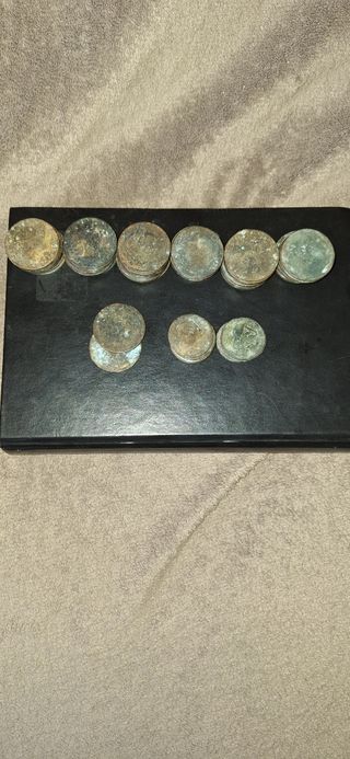 Monedas cobre 10 céntimos - Lote