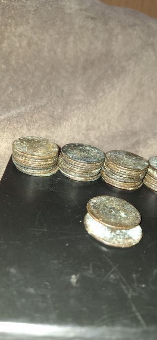 Monedas cobre 10 céntimos - Lote