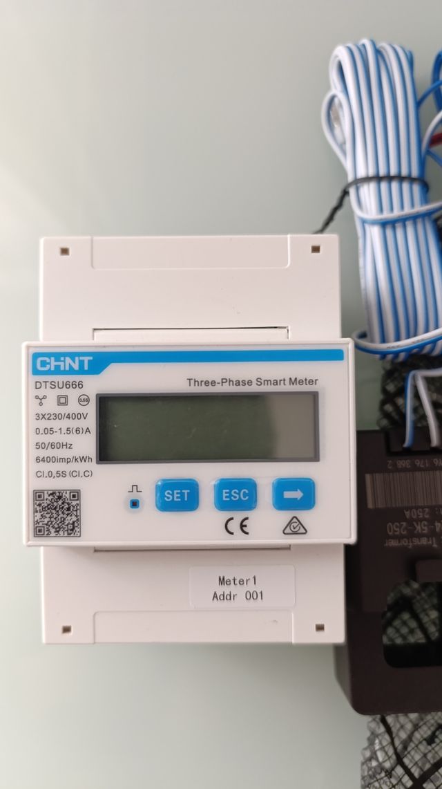 Medidor trifasico DTSU 666