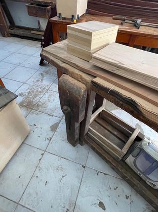 Banco carpintero antiguo