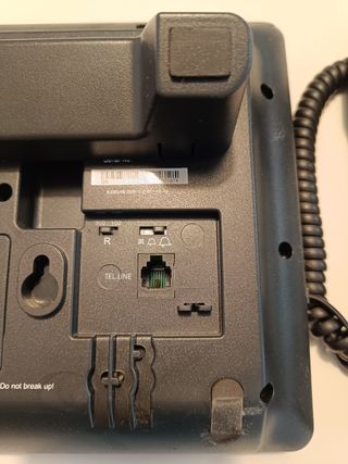 Teléfono fijo PowerTel 92 - Gris