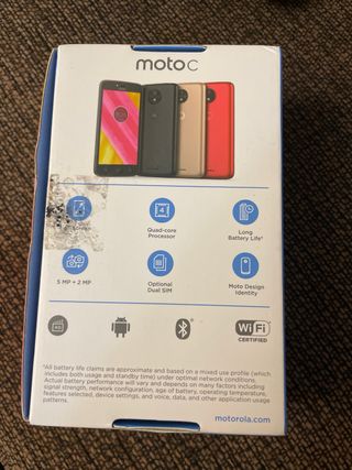 Motorola Moto C - Smartphone 5" Negro