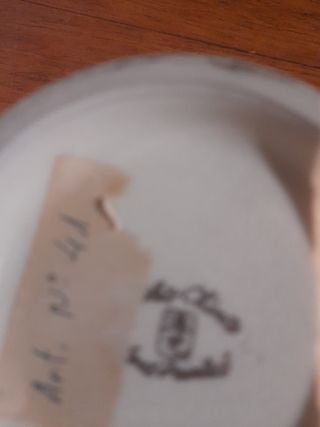 Jarrón chino porcelana negro-oro