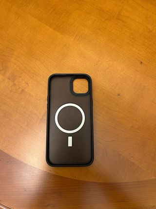 Funda iPhone 14 Plus negra + protector de pantalla