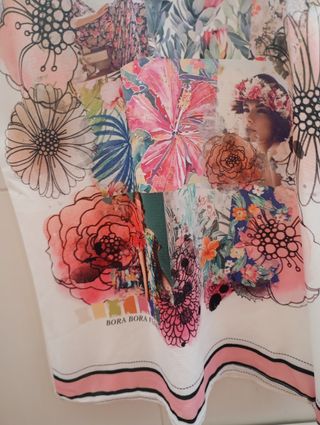 Vestido Pull&Bear azul - Talla M