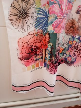 Vestido Pull&Bear azul - Talla M