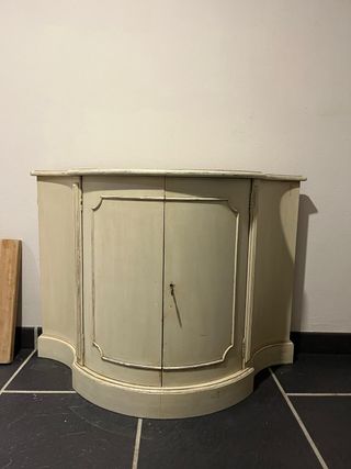 Mueble recibidor de madera