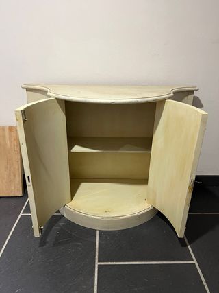 Mueble recibidor de madera