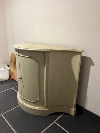 Mueble recibidor de madera