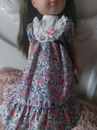 Vestido Lesly Nancy: Talla Muñeca
