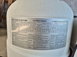 Depuradora INTEX piscina - Filtro arena