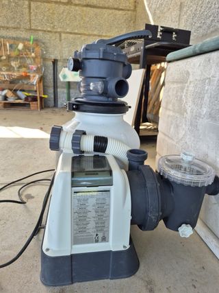 Depuradora INTEX piscina - Filtro arena