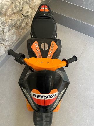Moto eléctrica niño