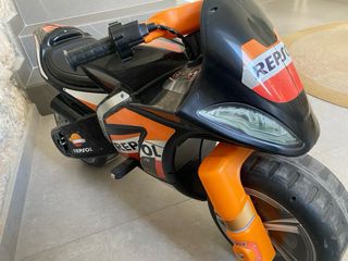 Moto eléctrica niño