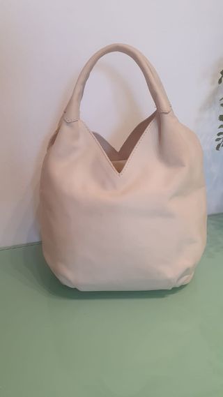 Bolso Wonders Piel Beige Multicolor
