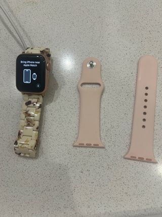Apple Watch SE rosa gold - 2 correas