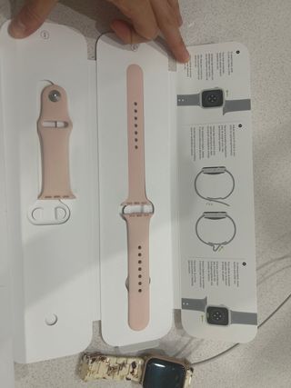Apple Watch SE rosa gold - 2 correas