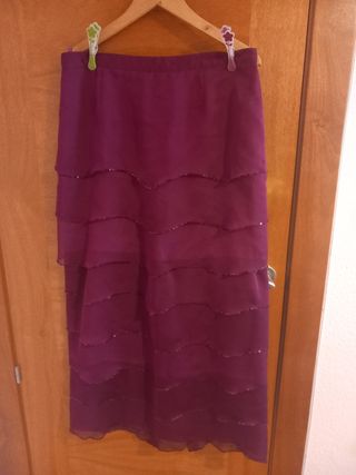 Vestido elegante dos piezas