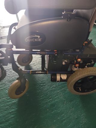 Silla ruedas eléctrica Quickie plegable