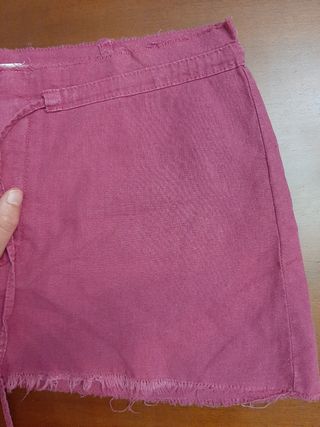 Minifalda Zara buganvilla
